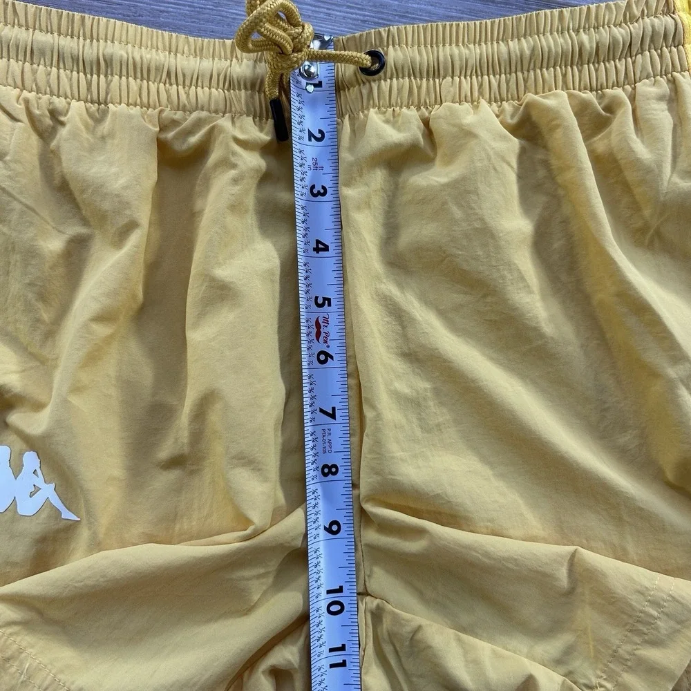 NWT Kappa Medium‎ Yellow Banda Coney Active Lined 5